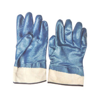 供应批发劳保用品手套 外贸丁晴胶手套 耐油 防滑防割手套