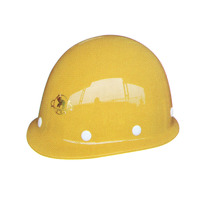 工地施工 安全帽厂家批发工程合成树脂烤漆材质电力电工帽